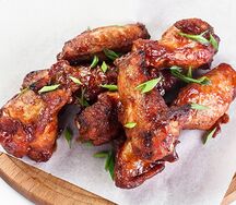 Куриные крылышки барбекю