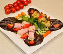 Рулеты из баклажан