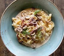 Паста с говядиной