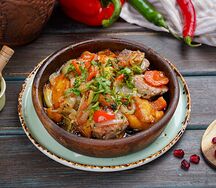 Жаркое из баранины с картошкой