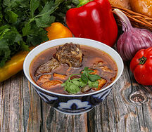 Шурпа с говядиной (целая порция)