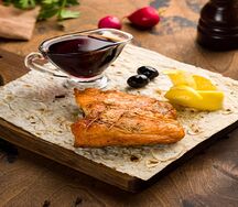 Шашлык из сёмги