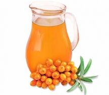 Морс облепиховый