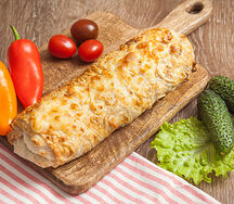 Рулет из лаваша с курицей и грибами