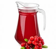 Морс клюквенный