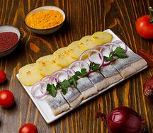 Селёдка с картошкой