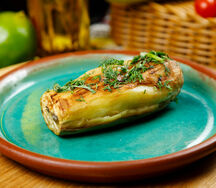 Баклажан запеченный на мангале