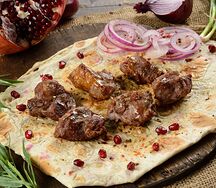 Шашлык из бараньей мякоти