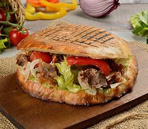 Донер в пите с курицей