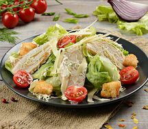 Цезарь с курицей