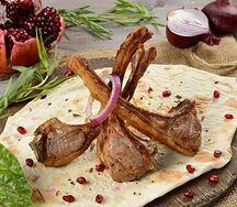 Шашлык из бараньей корейки