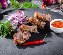 Шашлык из бараньей почечной части