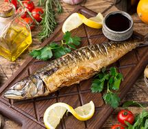 Скумбрия на углях