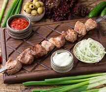 Шашлык из бараньей мякоти