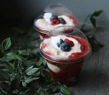 Домашний ягодный трайфл