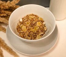 Домашняя гранола пина колада