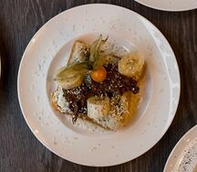 Домашний тост баноффи