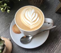 Капучино с кокосовыми сливками