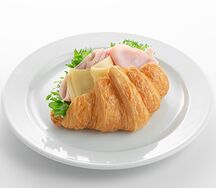 Круассан с ветчиной и сыром