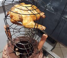 Курица, запеченная в тандыре