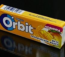 Жевательная резинка Orbit манго