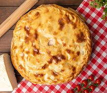 Дагестанский пирог с сыром и творогом