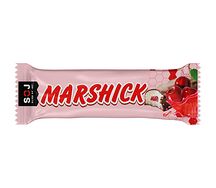 Батончик Marshmallow Soj с вишневой начинкой в молочном шоколаде