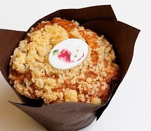 Маффин яблочный с карамельной начинкой