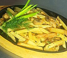 Картофель со свининой