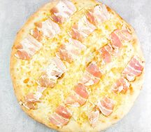 Пицца Сырные палочки с беконом