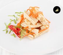 Салат Спаржа по-корейски с морковью