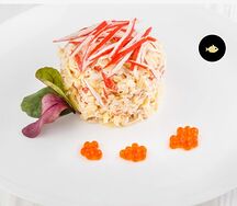 Салат Крабовый с сыром