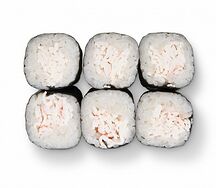 Мини-ролл со снежным крабом