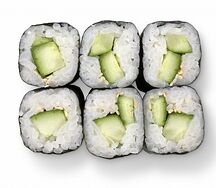 Мини-ролл с огурцом