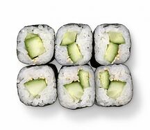 Мини-ролл с огурцом