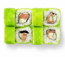 Ролл острый с лососем