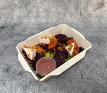 Салат со свеклой и персиками
