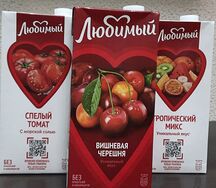 Сок Любимый сад Спелый томат