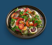 Салат с морепродуктами