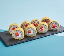 Запеченный ролл темпура Камчатский