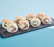 Ролл Аляска с тигровой креветкой