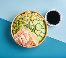 Поке с креветками