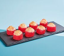 Запеченный ролл сырный с крабом