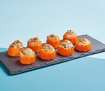 Запеченный ролл сырный с шиитаке