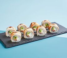 Ролл Канада с лососем