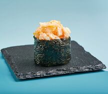 Запеченные суши с креветкой