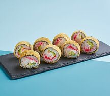 Запеченный ролл темпура эби