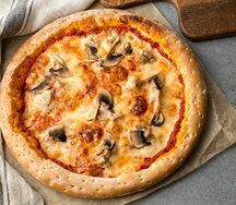 Бруклинская пицца с цыпленком и грибами