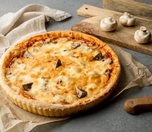 Пицца Чикаго с грибами и цыпленком