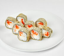 Ролл Кани эби в темпуре